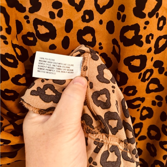 Ava Viv Leopard Swing Dress - Picture 5 of 9